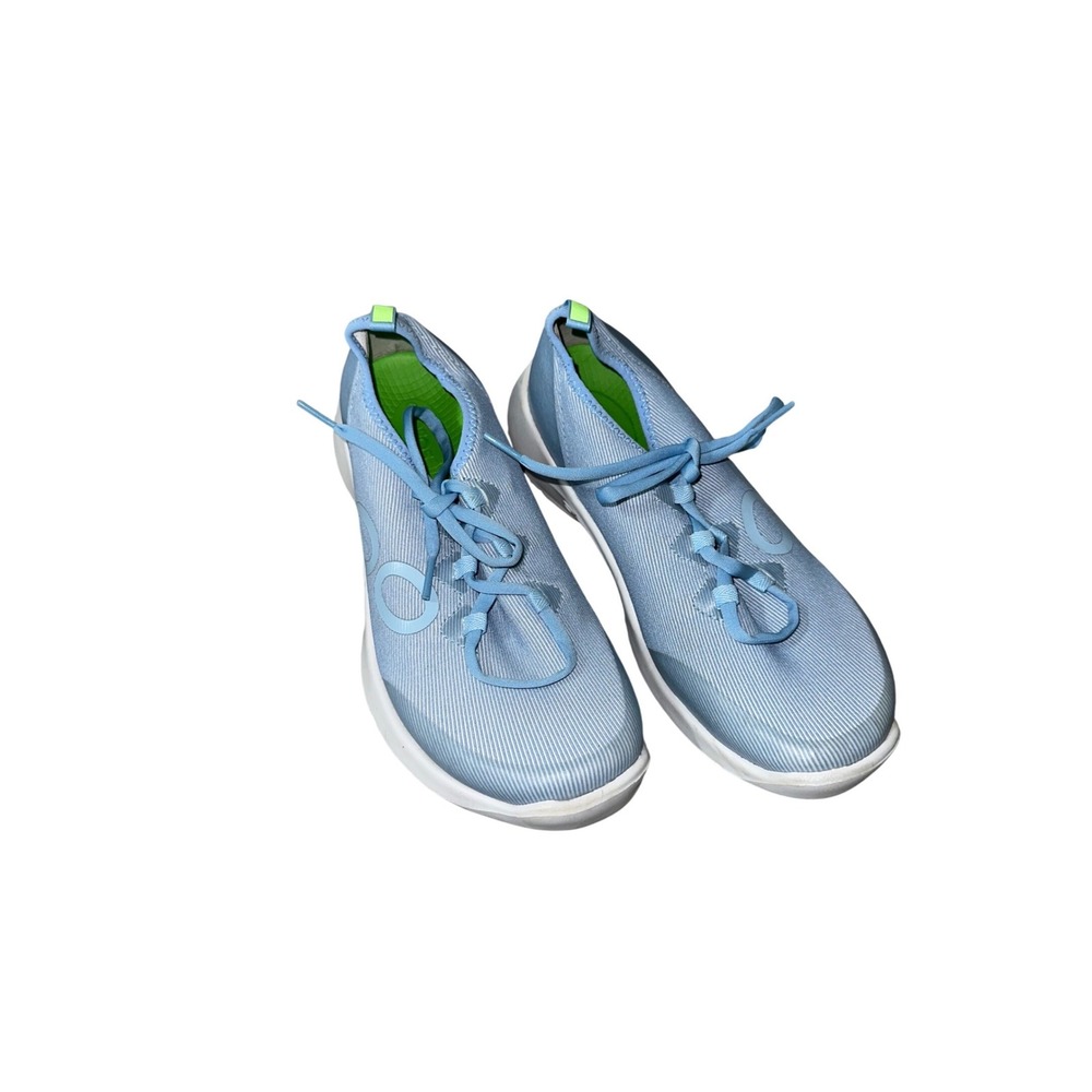 Women's Oofos, OOmg Sport LS Sneaker Size 8 Light Blue